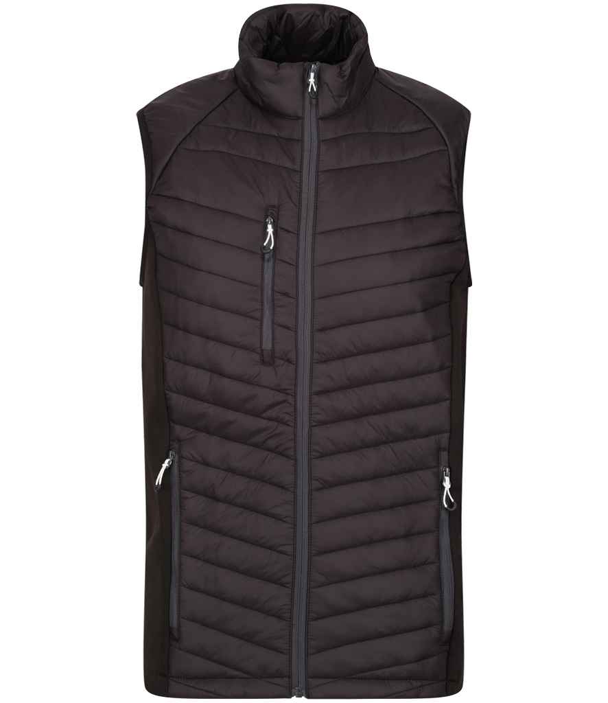 Regatta Navigate Hybrid Bodywarmer - Black/Seal Grey